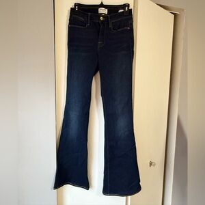 Frame Le High Flare Jean Size 28
